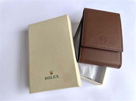 watch pouch rolex|rolex watch storage case.